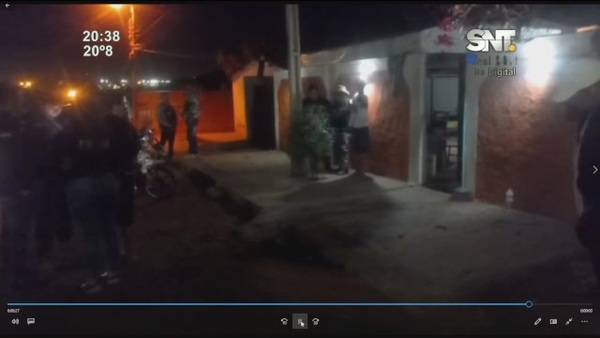 Intento de homicidio en Pedro Juan Caballero - SNT