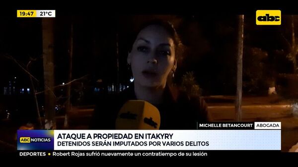 Ataque a propiedad en Itakyry - ABC Noticias - ABC Color