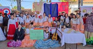 La Nación / En el Día del Folclore, instituciones educativas buscan instaurar tradiciones paraguayas en estudiantes