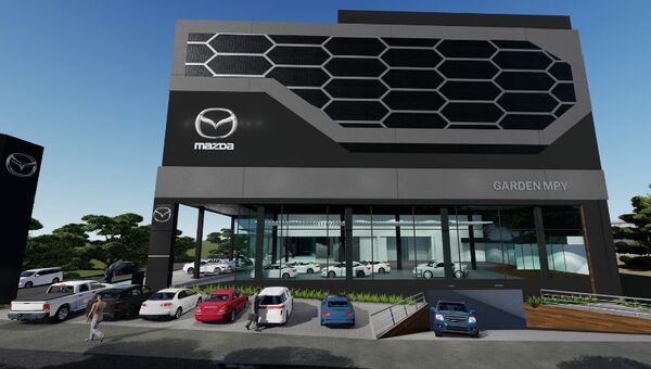 Grupo Garden invierte US$ 6 millones para consolidar a Mazda en Paraguay (la marca japonesa tendrá su propio edificio)