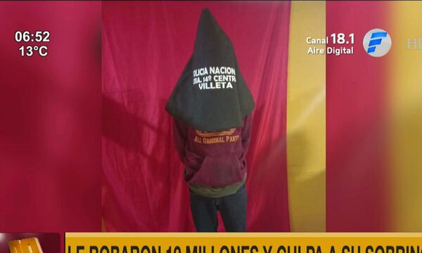 Robó G. 12 millones a su tío y luego lo gastó en ronda de amigos - Paraguaype.com