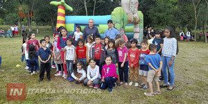 FIESTA PARA LA NIÑEZ EN SAN JUAN DEL PARANÁ LLEVÓ ALEGRÍA Y AMOR