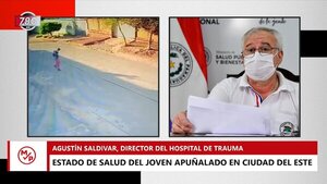 Joven apuñalado en CDE se encuentra estable pero bajo estricta observación - Megacadena — Últimas Noticias de Paraguay