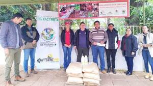 Inician cultivo de maíz de alto rendimiento en asentamiento campesino de Misiones