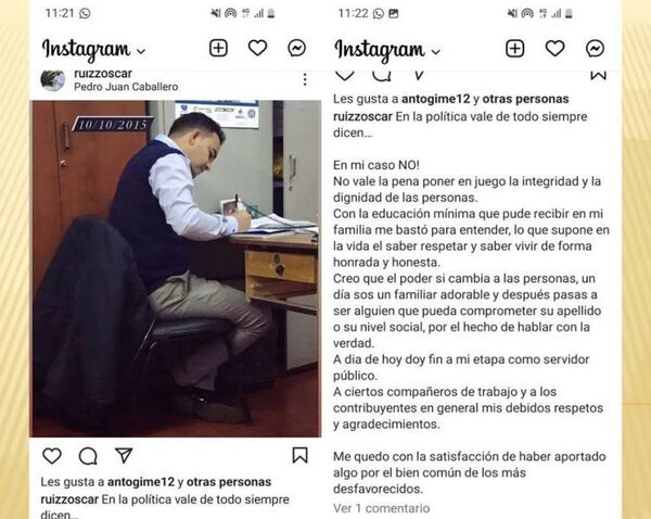 Los Acevedo sufren una tremenda baja en sus filas con renuncia de brazo derecho de Zulma Icassatti