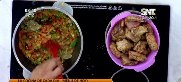 Bloque de cocina LMCD: ´´Guiso de Costilla de Cerdo´´ - SNT