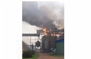Controlan incendio que afectó a cooperativa en San Cristóbal
