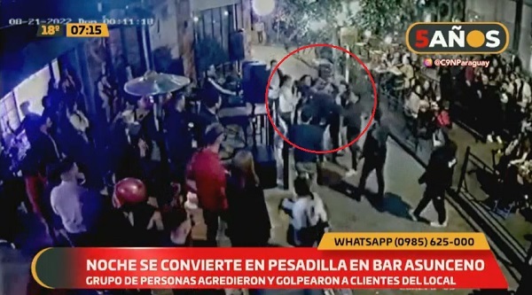 Violentas peleas se desatan en local nocturno y apuntan a hijo de empresario