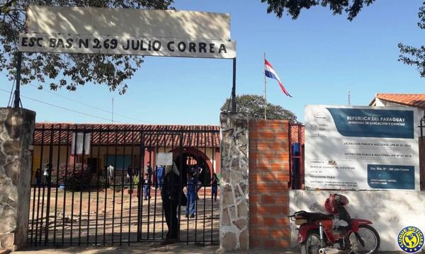 Docentes denuncian inacción policial tras hurto en escuela de Luque •