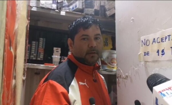 Asaltan casilla de venta de comestibles, en microcentro de CDE