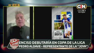 Julio Enciso debutaría en Copa de La Liga - C9N