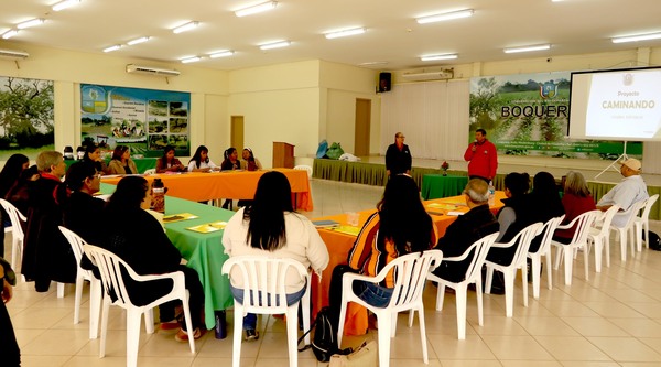 Impulsaron campaña titulada «Caminando, creamos conciencia» en Boquerón