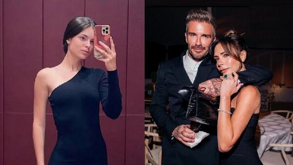 Nadia se convirtió en la modelo de Victoria Beckham