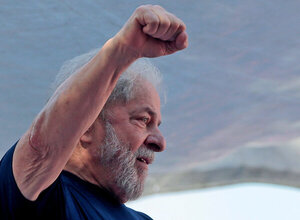 Lula recomienda a sus seguidores: “Si querés pegarle a una mujer, pegale en otro lado, no en tu casa”