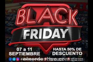 Black Friday Frontera 2022 se acerca y Planet Outlet prepara artículos con hasta cincuenta por ciento de reducción de precios