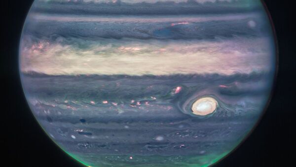 Telescopio espacial capta impresionantes imágenes de Júpiter