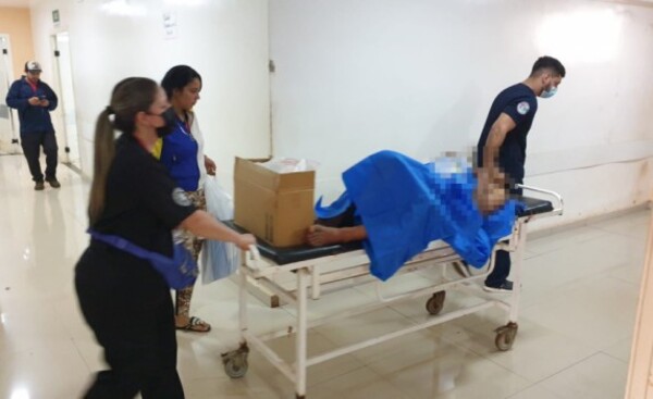 Motochorro fue atropellado y baleado en Presidente Franco