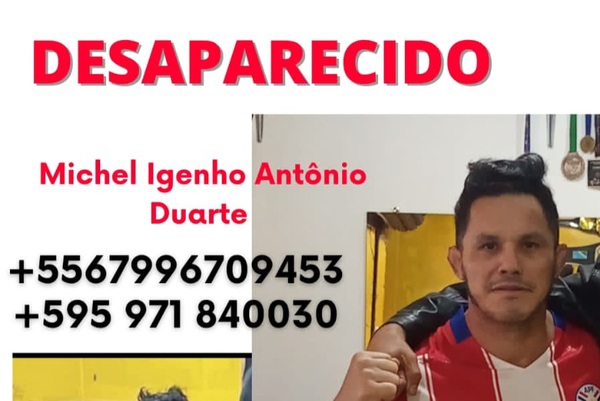 Conocido instructor brasileño  de artes marciales se encuentra desaparecido.