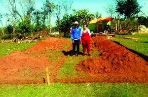 Pobladores de San Joaquín afectados por temporal se reconstruyen lentamente - Nacionales - ABC Color