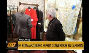 Roma: Arzobispo aguarda convertirse en cardenal | Telefuturo