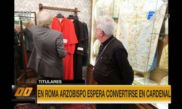 Roma: Arzobispo aguarda convertirse en cardenal | Telefuturo