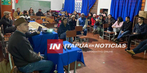 SE INVERTIRÁN RECURSOS FONACIDE EN LA ESC. SANTA ROSA GUAVIYÚ