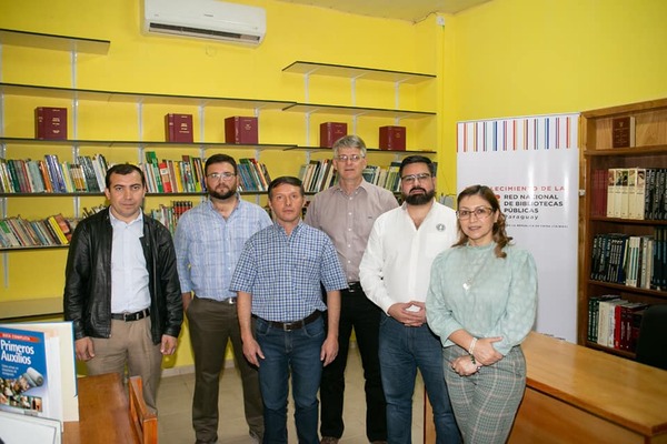 Inauguraron Biblioteca Municipal en Filadelfia y firmaron convenio de cooperación