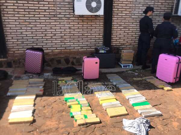 Detienen a dos brasileñas que transportaban 129 panes de marihuana - La Clave