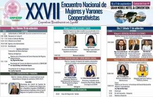 El XXVII Encuentro Nacional de Cooperativistas se realizará el 16 y 17 de setiembre