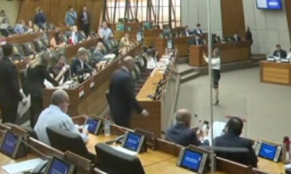 Acalorada sesión en Cámara de Diputados - SNT