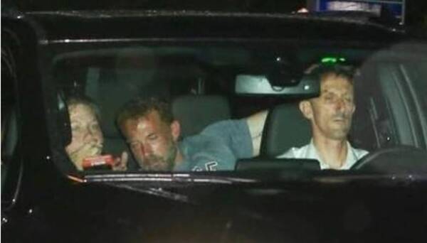 Crónica / Así de "exprimido" apareció Ben Affleck luego de su noche de bodas