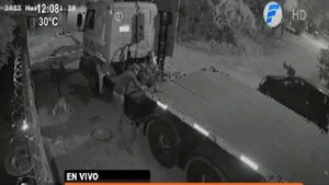 Camioneros víctimas de robo de combustible | Noticias Paraguay