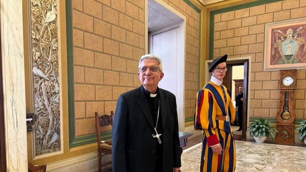 Monseñor Adalberto Martínez inicia su agenda oficial en el Vaticano