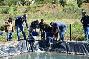 Itaipu cierra entrega de peces a comunidades indígenas de Alto Paraná - Noticde.com