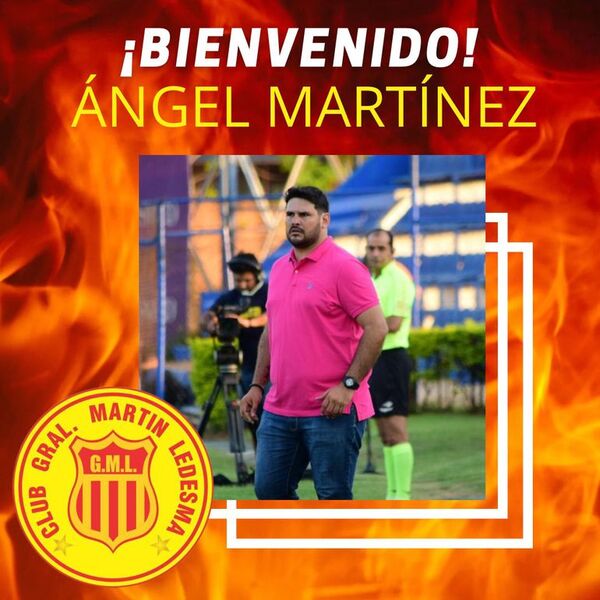 Ángel Martínez toma el timón de Martín Ledesma - Fútbol de Intermedia - ABC Color