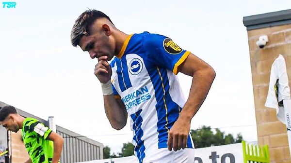 Así fue el gran estreno de Julio Enciso en el Brighton