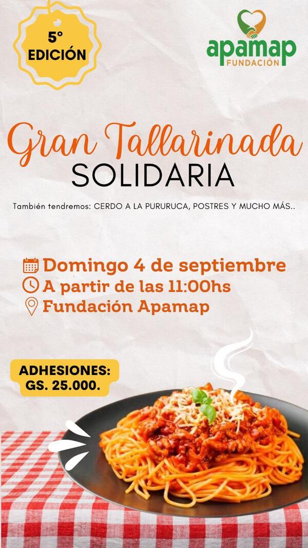 APAMAP organiza su tradicional tallarinada - Noticde.com