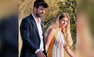 Gerard Piqué, en público con su nueva novia