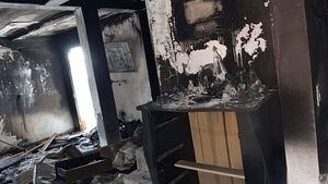 Acusan a comerciante saltoguaireño por incendiar  la vivienda de su hija, con esta adentro   - Policiales - ABC Color