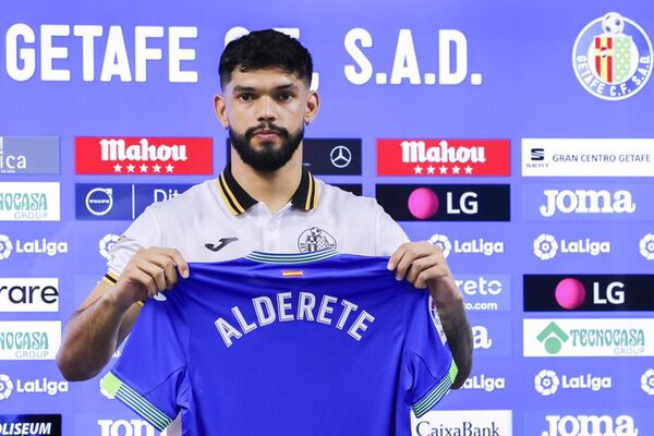 Alderete: “Quería estar en el Getafe” - Fútbol - ABC Color