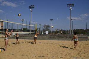 A pura competencia playera - Polideportivo - ABC Color