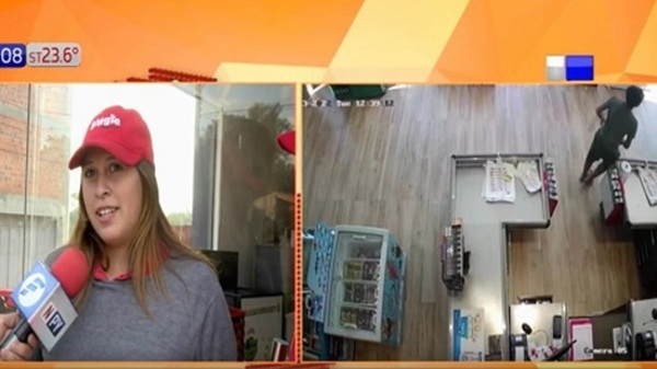 Cajera que persiguió a ladrón asegura que "no lo pesó dos veces" - Paraguaype.com