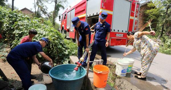 La Nación / China: la mitad del país sufre por la sequía y la ola de calor récord