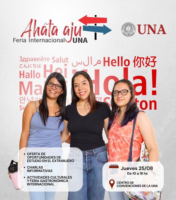Diario HOY | Aháta Aju: feria de la UNA con oportunidades y becas en el extranjero