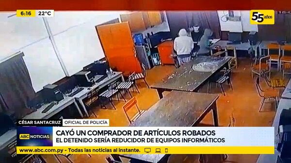 Cayó un comprador de artículos robados - ABC Noticias - ABC Color