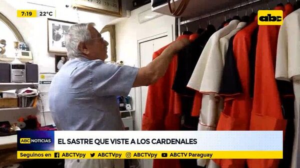 El sastre que viste a los Cardenales  - ABC Noticias - ABC Color