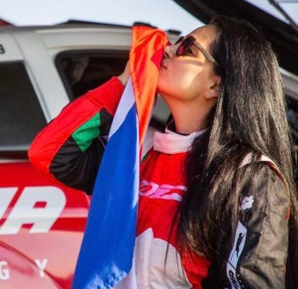Andrea Lafarja apunta a su tercer Rally Dakar con un Toyota