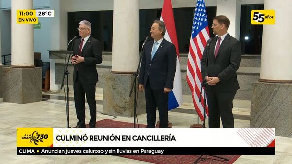 Culminó reunión en Cancillería - ABC Noticias - ABC Color