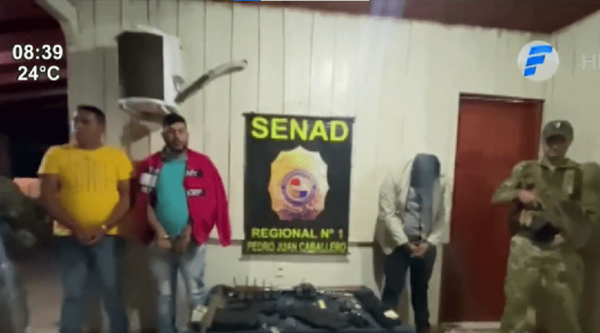 Detuvieron a presuntos sicarios en Amambay | Noticias Paraguay