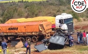 Grave accidente sobre la Ruta PY06: habría un fallecido
